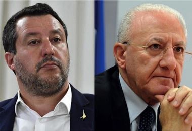 Salvini vs De Luca: 