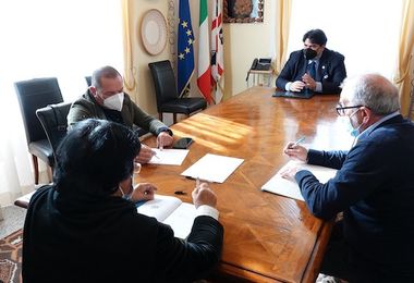 Il presidente Solinas incontra i sindacati. “Affrontiamo insieme i problemi della Sardegna”