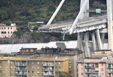 Nel crollo del ponte Morandi rimase coinvolto un camion carico hashish