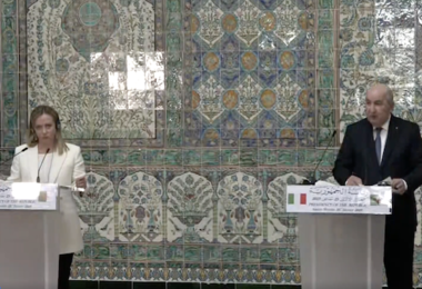 Algeria-Italia, accordo per nuovo gasdotto in Sardegna