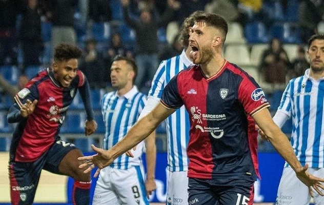 Il Cagliari non sbaglia: 2-1 alla Spal grazie ai gol di Altare e Lapadula