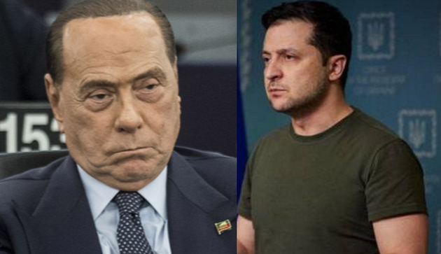 Zelensky: “A Berlusconi non hanno mai bombardato la casa”