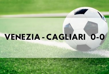 Prelec si divora un gol e il Cagliari pareggia anche a Venezia tra gli sbadigli
