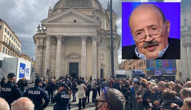 Alle ore 15 i funerali di Maurizio Costanzo a Roma