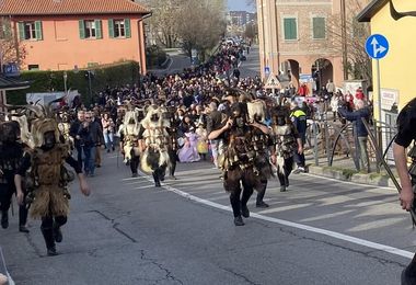 Sardegna al carnevale di Vimodrone con Alberto Scalas e i Mamutzones de Samugheo
