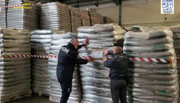 Cagliari. Sequestrate 120 tonnellate di pellet di scarsa qualità proveniente dal Marocco