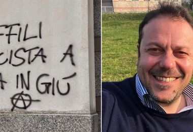 “Fascista a testa in giù”. Minacce all’ex coordinatore regionale della Lega, Eugenio Zoffili