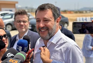 Salvini: “Il candidato per le regionali lo decidono i sardi”