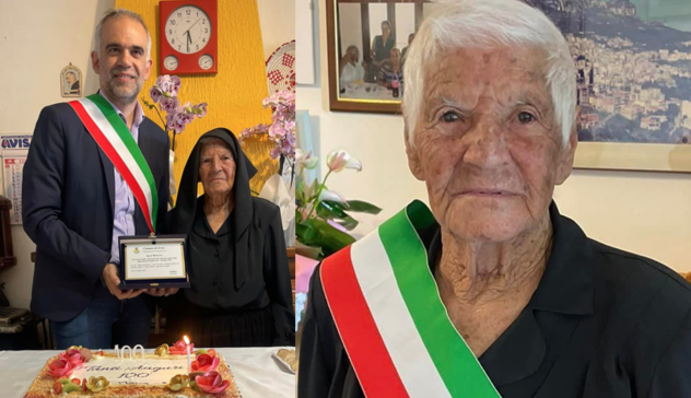 Jerzu festeggia i 100 anni zia Maria Loi 