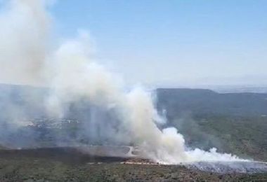Oggi in Sardegna ben 16 incendi, quattro interventi aerei del Corpo forestale