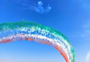 Cagliari: in 100mila per assistere allo spettacolo delle Frecce Tricolori 