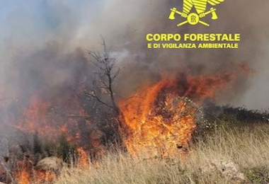 Ancora allerta alta per rischio incendi in tutta la Sardegna 