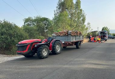Incidente mortale sulla strada per Gonnosfanadiga: 58enne cade dal trattore e muore