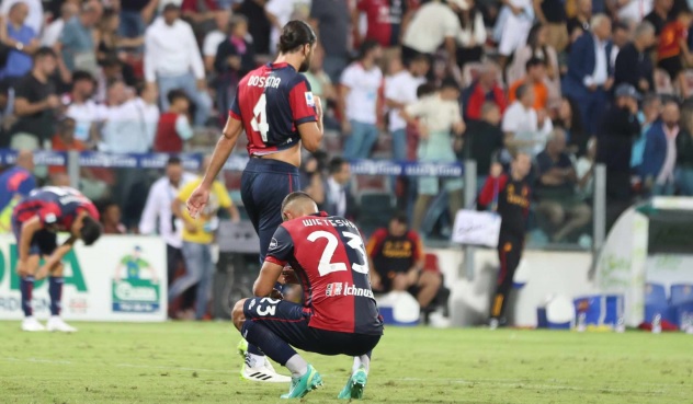 Cagliari-Roma 1-4, senza anima e senza cuore: arriva l’ennesimo ko