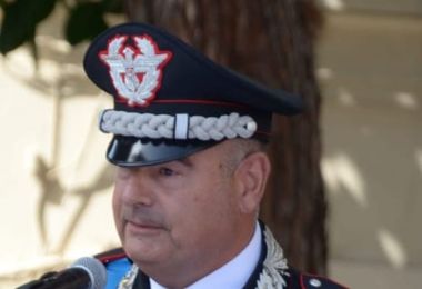 Il Generale Stefano Iasson oggi in visita al Comando Provinciale di Cagliari