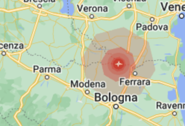 Terremoto in Veneto, scossa di magnitudo 4.4 avvertita anche a Bologna