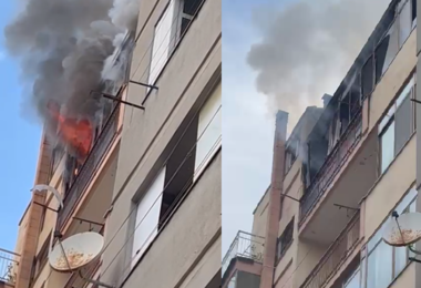 Incendio in un'abitazione a Sassari, 80enne salvata dai Vigili del fuoco