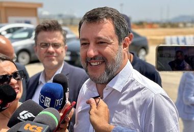 Salvini: “Avanti con Solinas e con questa maggioranza”