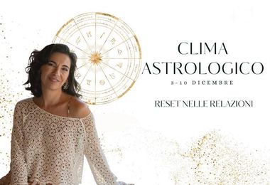 Clima astrologico: settimana dal 3 al 10 dicembre