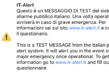 Orroli: nuovo test 'IT-alert' per il collasso della diga Nuraghe Arrubiu