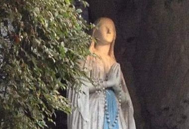 La statua della Madonna di Lourdes arriva in Sardegna
