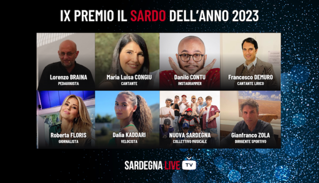 Premio Sardegna Live | Vota il Sardo dell'anno 2023