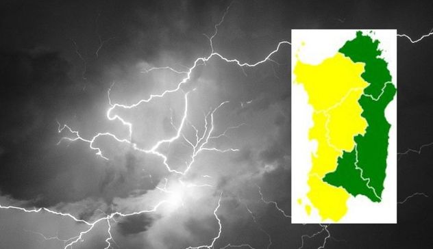 Maltempo, piogge e temporali in Sardegna: diramata allerta meteo