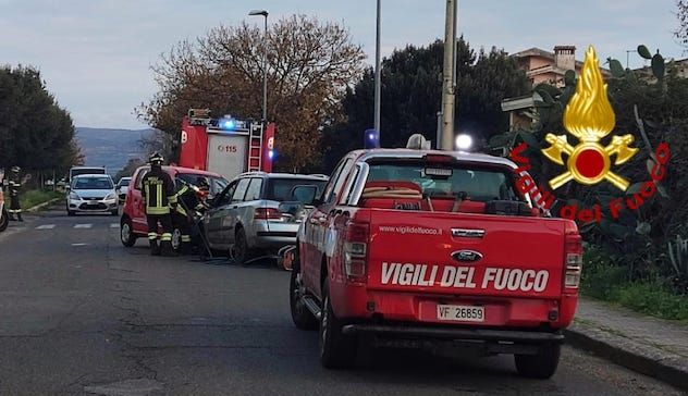 Ghilarza. Incidente tra due auto, donna in ospedale
