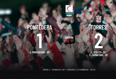 La Torres vince nel segno di Scotto: battuto 2-1 il Pontedera