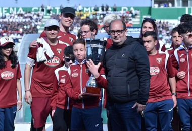 Calcio: Torneo Selis, Infantino plaude 