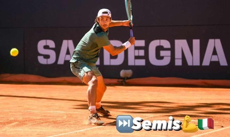 Tennis, Sardegna Open: in semifinale gli azzurri Musetti e Darderi