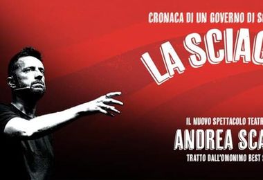 Andrea Scanzi infiamma Cagliari con “La Sciagura”