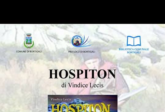 Oggi la presentazione del libro “Hospiton” di Vindice Lecis