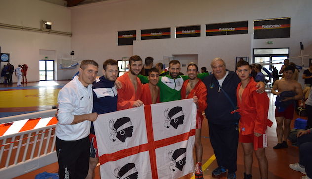 Grande prestazione della Polisportiva Gigliotti Team Nuoro ai Campionati Italiani Assoluti di Sambo