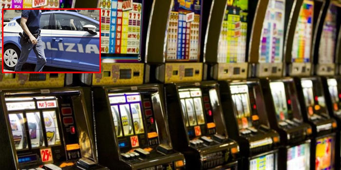 Polizia, slot machine e totem irregolari: multa per un locale a Sestu