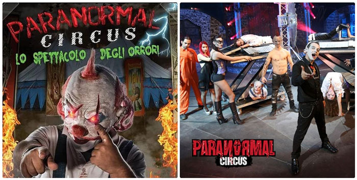 Paura, terrore e horror: torna in città il Paranormal Circus 