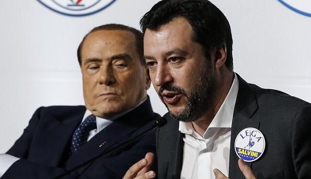 Salvini prende le distanze da Berlusconi: 