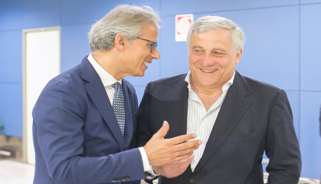 Tajani a Selargius con Cicu: si parla di insularità e continuità territoriale