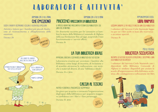 Giochi Racconti Animazione E Laboratori Per I Piu Piccoli Nella Biblioteca Comunale News Sardegnalive