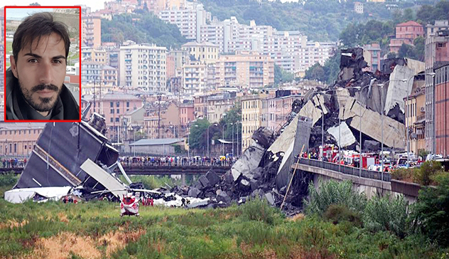 Crollo ponte a Genova, Davide Capello: «Sono un miracolato»