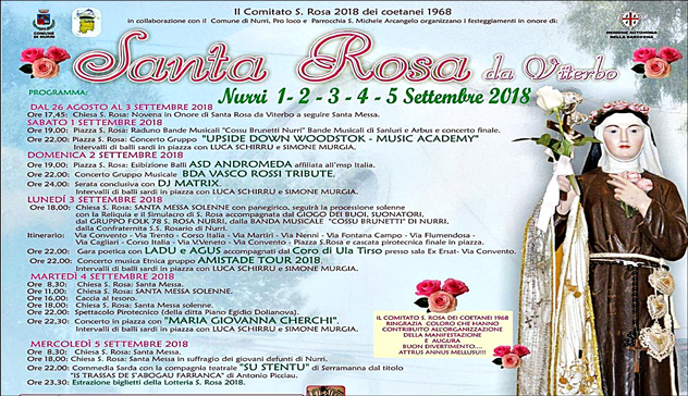 Santa Rosa da Viterbo: 5 giorni di festeggiamenti tra fede e tradizione 