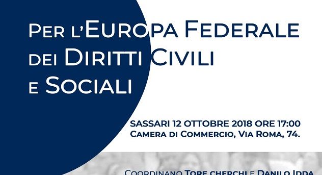 L’Europa federale dei diritti civili e sociali in un convegno alla Camera di Commercio