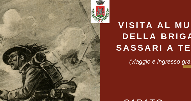 Il 3 novembre visita al museo della Brigata Sassari a Tempio
