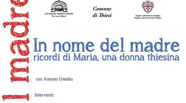 “In nome del madre”: venerdì 23 novembre la presentazione del libro di Antonio Uneddu