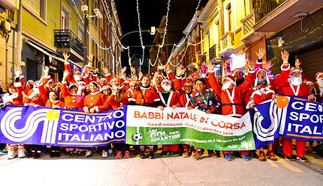 Babbi Natale in Corsa, anche quest’anno va in scena la solidarietà