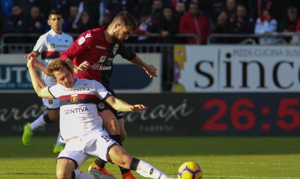 Cagliari-Genoa 1-0, Farias regala una vittoria fondamentale 