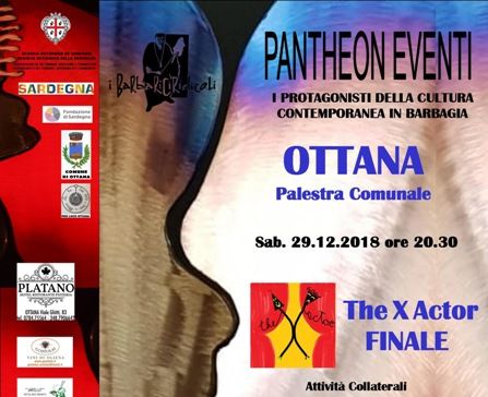 Si conclude in grande il Festival Pantheon Eventi con la finale del Concorso nazionale per attori The X Actor 