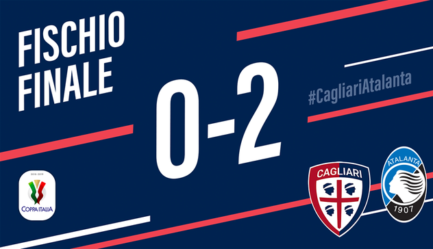 Coppa Italia, Cagliari-Atalanta 0-2, Zapata e Pasalic eliminano i rossoblù 