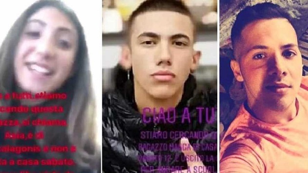 Tre giovanissimi scomparsi nel Cagliaritano: è allarme
