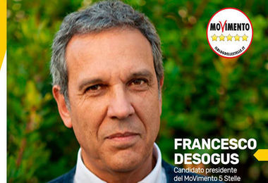 Regionali 2019. Francesco Desogus (Movimento Cinque Stelle): «Il latte versato l’immagine del fallimento della Giunta Pigliaru»